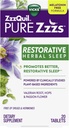 Vicks, ZzzQuil Pure Zzzs Restorative Herbal Slaaphulp Tablets, 20 Tellen