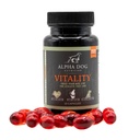 Krill olie voor honden - vitaliteit door Alpha Dog Voeding Vermindert hond Allergieën, Itchiness, & Vergieten 