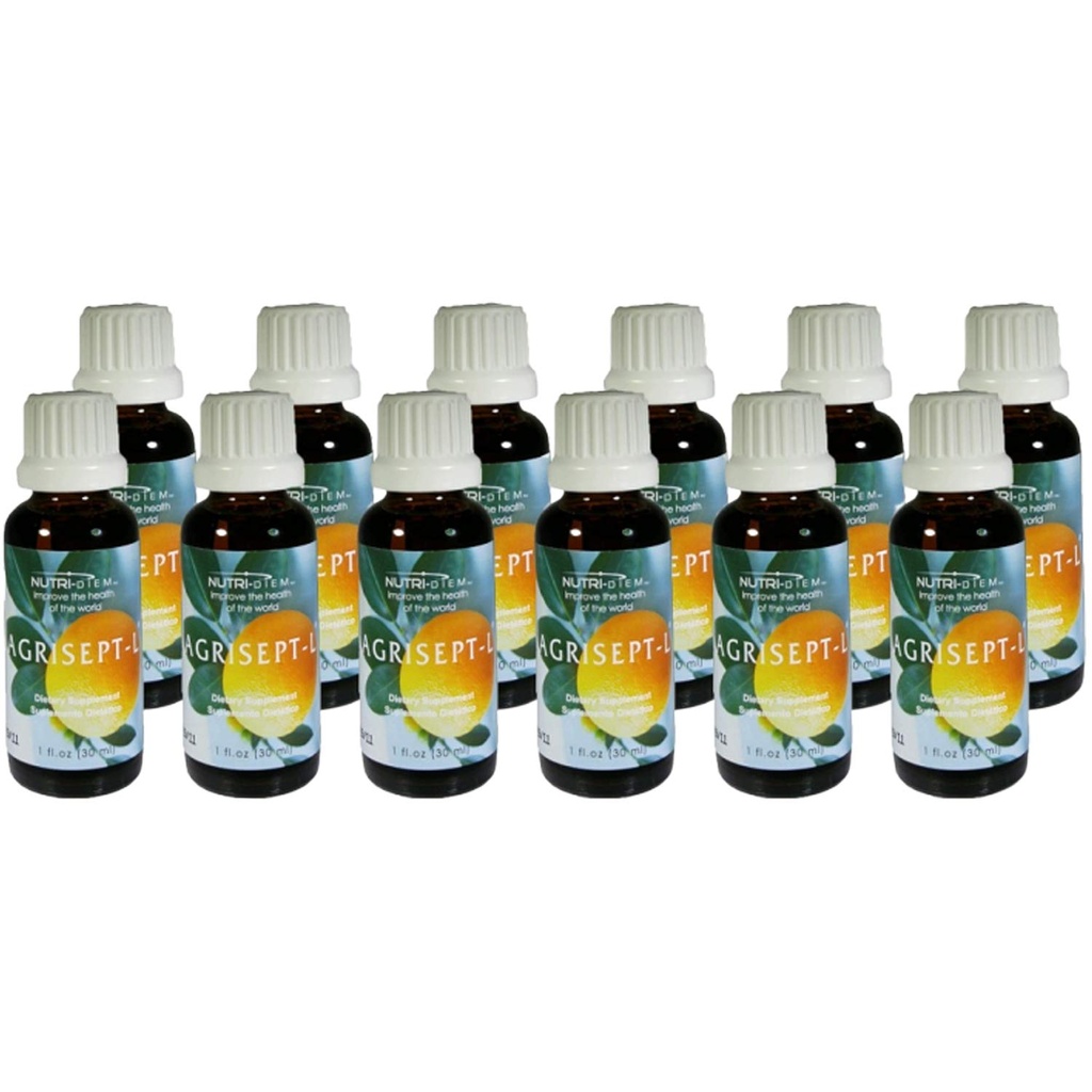 Agrisept - L Antioxidant 30ml (1 oz) 12 flessen van Nutri-Diem Inc.