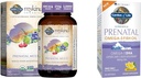 Tuin van het leven Vrouwen Prenatale Multivitamine met Vitamine D3, B6, B12, C & Iron & Prenatale DHA Omega 3 Visolie - Minami Natuurlijke Prenatale, 60 Softgels