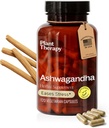 Plant Therapy Ashwagandha Capsules vervaardigd in de VS 4 maand Supply bevordert ontspanning en emotionele balans Supplementen voor vrouwen & mannen 120 Vegetarische Capsule