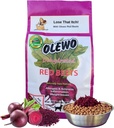 Olewo Original Red Beets for Dogs Natural Dog Anti Itch, Hondenvoeding Topper, Huid & Coat Support, Uitgedroogde Groenten voor honden, Hondensupplementen & Vitaminen, Toppers voor honden, Vezel voor honden, 5,5 lbs