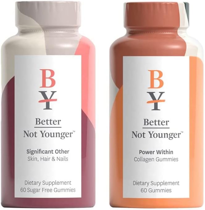 Beter niet Jongere kracht binnen huid en scalp collages Dieetsupplement en significante andere haren, huid, & nagels dieetsupplement bundel, Glutenvrije kauwgom