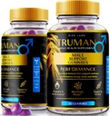 ize labs (2 Pack) Truman Gummies, Truman pour hommes, Truman Performance Complement Reviews, Truman Gummy, TrumanMale Support, Tru Man All-Natural Supplement, Gomitas (120 Gummies)