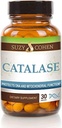 Suzy Cohen Catalase 12 500 CATu complément alimentaire, enzymes hépatiques, neutralise le peroxyde d'hydrogène, soutient la peau, les cheveux et le bien-être général, 30 capsules à libération retardée
