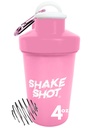 Bouteille Mini Shaker rose - 4oz pour pré-entraînement, créatine, petits suppléments de scoop (pas pour les protéines)