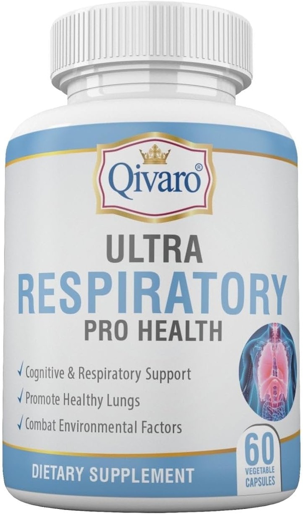 Ultra Respiratory Pro Health Helpt bij het handhaven van de algehele Lung & Respiratory Health 