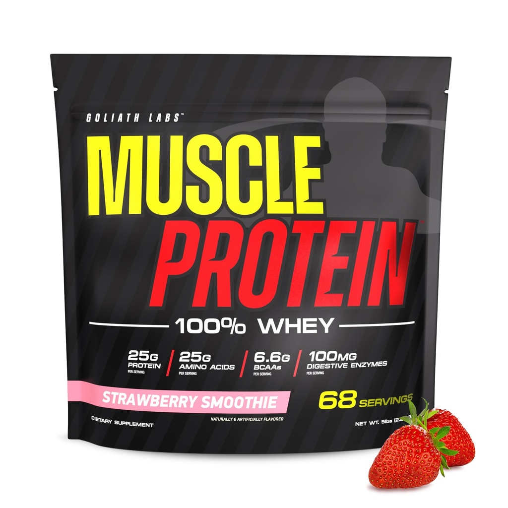 COLOSSAL LABS Muscle Protein Weipoeder [5 lbs/pakket van 1]