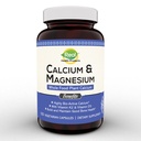 Plant Calcium & Magnesium Supplement met boron, vitamine D3 & K2 MK-7 - Optimale Calcium-Magnesium Ratio voor botsterkte en gezondheid, veganistisch, non-GMO, allergenen-vrij, 120 capsules