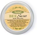 Baume apaisant secret de l'abeille Rawleigh: 0,85 oz, Baume tout naturel pour les muscles douloureux, les douleurs, les plaies froides, les maux de tête avec cire d'abeille, Pollen & Propolis + Huiles de menthe poivrée et d'eucalyptus, lot de 1