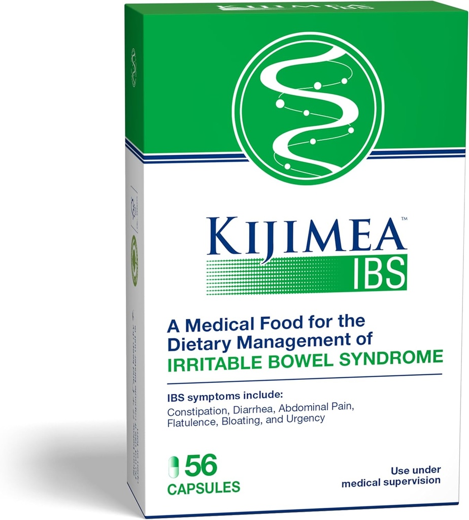 KijimeaTM IBS, Medical Food for The Dietary Management of Irritable Bowel Syndrome (56 Capsules)