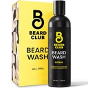 De baardclub Citrus baard & gezicht wassen... All-in-One Cleanser, Softens & voeden Gezichtshaar, Hydraten & reinigen huid, Paraben & Sulfate-Free
