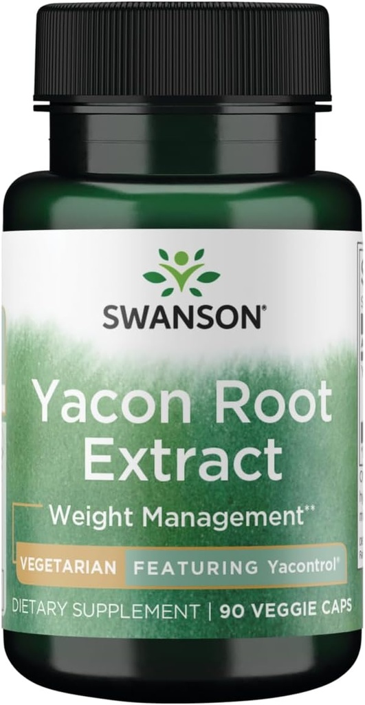 Swanson Yacontrol Yacon Root Extract 4:1 100 Milligram 90 Veg Capsules