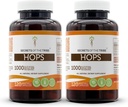 Geheimen van de stam hop 120 capsules(2 st.), 1000 mg, Hop (Humulus Lupulus) Gedroogde bloem (2x120 capsules)