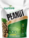 Peanut Protein Peptide Powder - Plant-Based, Rich in Nutriënt & Fiber - Ideaal voor atleten en fitness liefhebbers - Verbeterde oplosbaarheid en absorptie - 18 Servers (16 oz / 454 g)