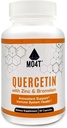 Quercetine & bromelaïne met zink - Antioxidant Support Immune System Health - Dieetsupplement - 60 capsules 1050 mg Krachtige formule