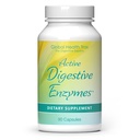 Global Health Trax - Active Digestieve Enzymen Supplement, 90 Capsules - Uitgebreide Digestieve Ondersteuning met enzymen om gezonde spijsvertering voor mannen en vrouwen te bevorderen