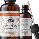 Cats Claw Tincture, Cat's Claw Extract Alcohol Free Herbal Supplement Drops, Liquid Natural Digestive Health, Joint Health, Vegan - Made in USA - 2 Fl Oz