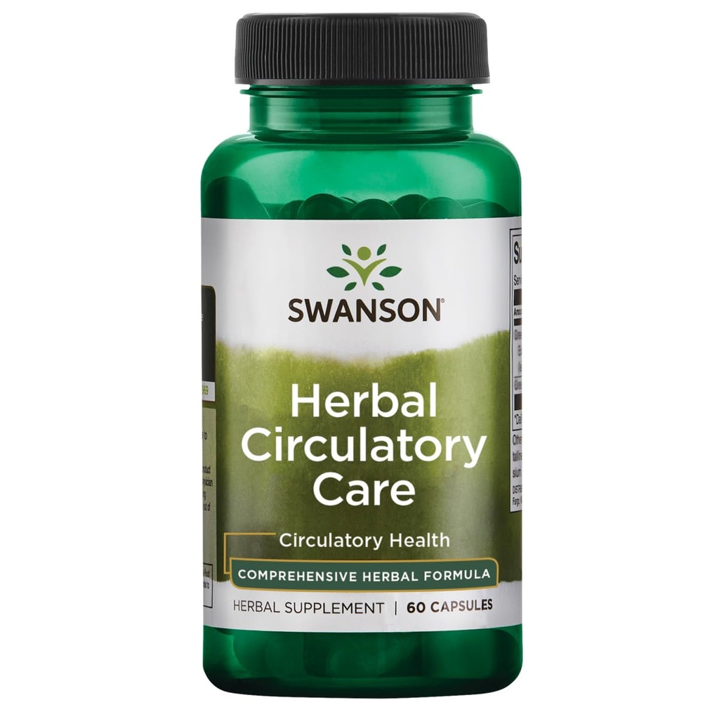 Swanson Full Spectrum Herbal Circulatory Care 60 capsules