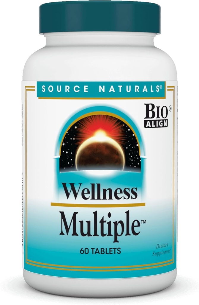 Source Naturals Wellness Multiple, 60 Tablets