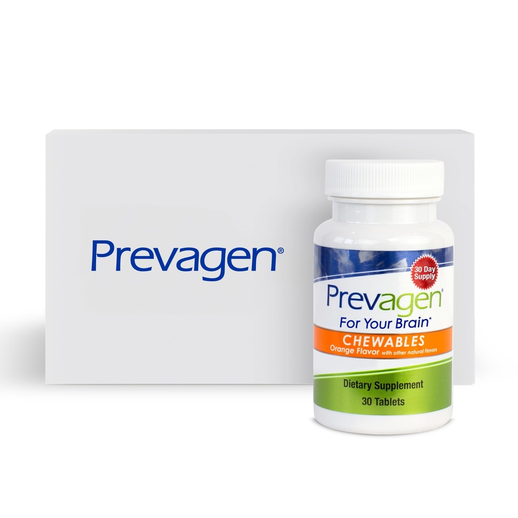 Prevagen Regular Strength Oranje Kauwtabletten - 30 tabletten (1 maand voorraad) 