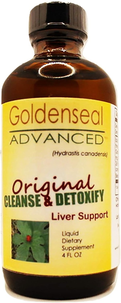 Goldenseal Cleanse & De endy Liquid Dietary Supplement 