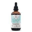 Bromelaine Alcoholvrije natuurlijke tinctuur Extract, Immuun System Booster, Liquid Drops Gemaakt van 100% Wildcrafted Bromelain, Ananas (Ananas comosus) Gedroogde stam en fruit (4 fl oz)
