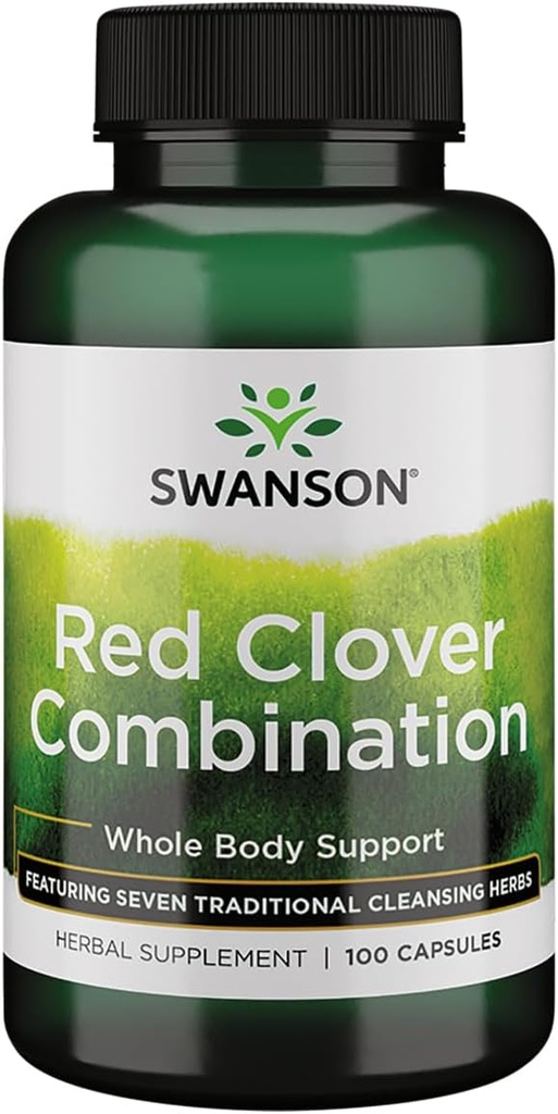 Swanson Red Clover Combinatie 100 Capsules