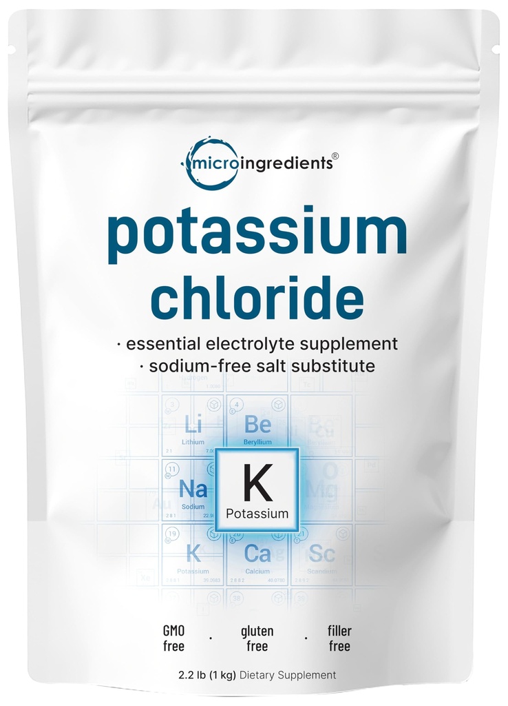 Kaliumchloridepoeder, 1 KG (35 Ounce) 