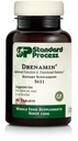 Processus standard Drenamin - Supplément de la fonction adrénale pour une réponse au stress sain - Soutient la production d'énergie saine et le métabolisme - Sans gluten, sans lait et sans soie - 90 comprimés (90 portions)