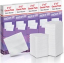 HEALQU 1000 Gauze Pads 2x2" - Zachte Non-Woven 4-laags voor tand extracties en tandheelkundige procedures - Niet-steriele vierkante Sponges voor eerste hulp, chirurgische, & Wound Dressing (5 verpakkingen van 200)