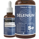 Selenium - 200 mcg, Selenomethionine Form, 300 Servings - Vegan, Glass Bottle, Gist Vrij - Sublingual Liquid Concentrate - Antioxidant, Ondersteunt Immuniteit, Thyroid Health (2 oz.)