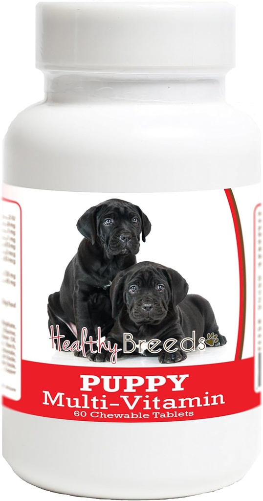 Gezonde Ras Cane Corso Puppy Honden Multivitamine Tablet 60 Tel.