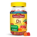 Nature Made Vitamin D3 2000 IE Per Serving Gummies, Bone, Teeth, Muscle and Immune Health Support, 75 Day Supply, 150 Vitamine D Gummies for Adults