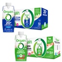 Orgain Clean Protein Shake, Grass Fed Dairy, Vanilla Bean (pakket van 12) en Orgain Organic Nutritional Protein Shake, Aardbeien & Cream (verpakking van 12)