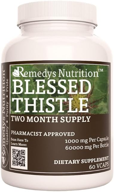 Remedie's voeding Gezegende Thistle 