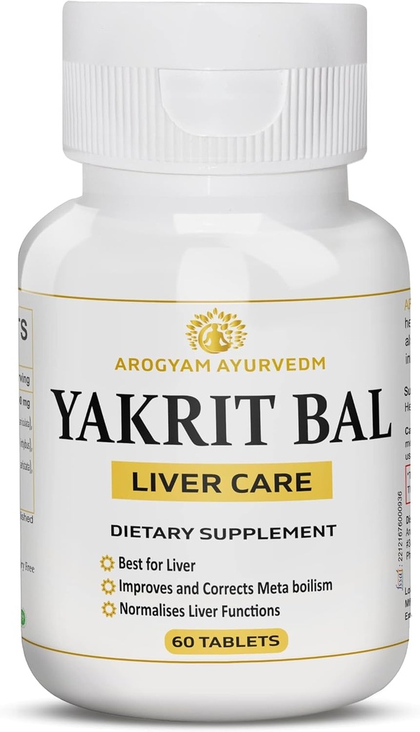 Dr. Pupp's AROGYAM AYURVEDM YAKRIT BAL 