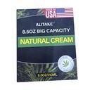 8,5 oz natuurlijke crème, grote capaciteit - all-natuurlijke formule - absorberen snel
