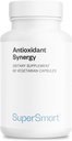 Supersmart - Anti-Oxidant Synergy - met Tumerische Curcumine & Alpha Lipoïnezuur Niet-GMO & Glutenvrij - 60 Vegetarische Capsules