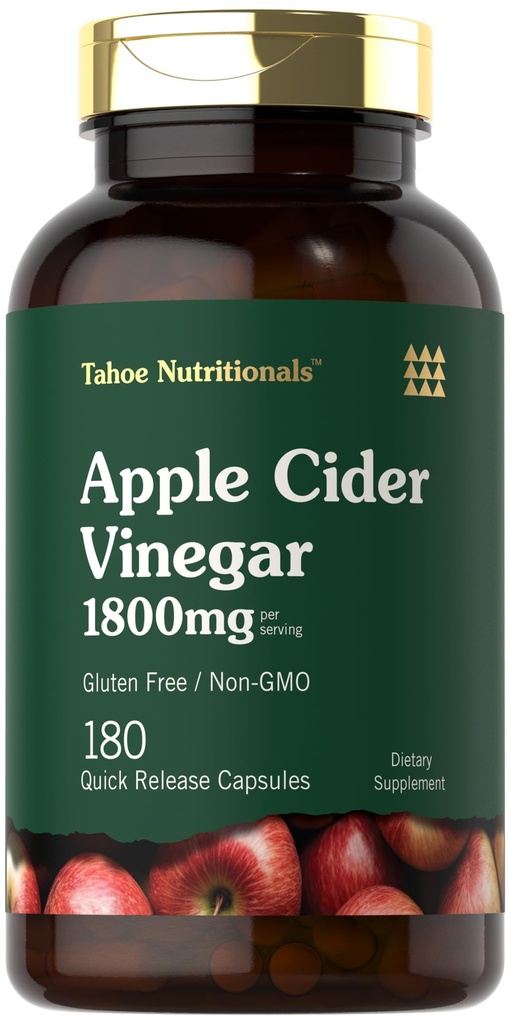 Tahoe Voedingsmiddelen Apple Cider Vinegar Capsules 