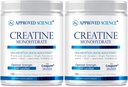 Goedgekeurde Science Creatine Monohydraat Poeder met BioPerine - Ondersteunt Lean Muscle Growth and Recovery - 360 Servings - 5000mg Per Serving - Unflavored - Non-GMO, Vegan
