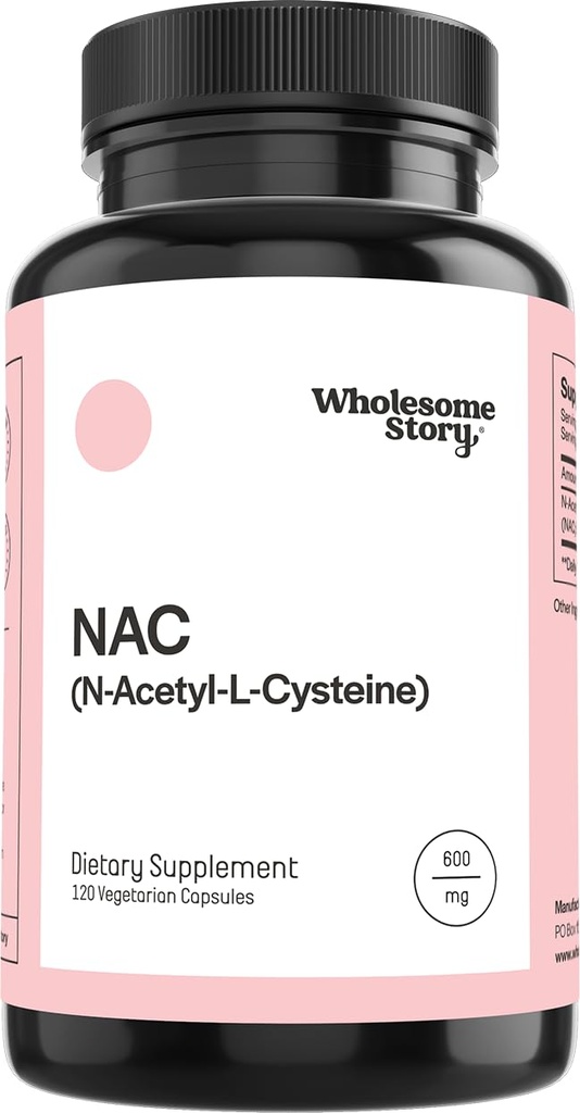 Geheel Story NAC Supplement N Acetyl Cysteine 600 mg 