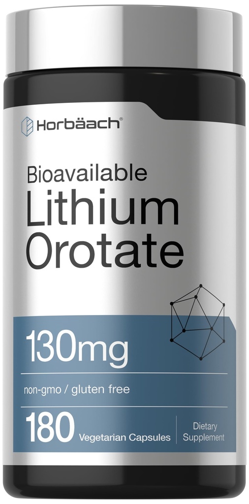 Horbäach Lithium Orotaat 130 mg 