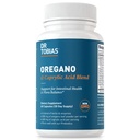 Dr. Tobias Oregano en Caprylic Acid Blend, Gut Flora Balance Complex met Probiotica & Enzymen voor Intestinal en Immune Support, Gut Health Supplements voor Vrouwen & Mannen, 60 Capsules, 30 Servers
