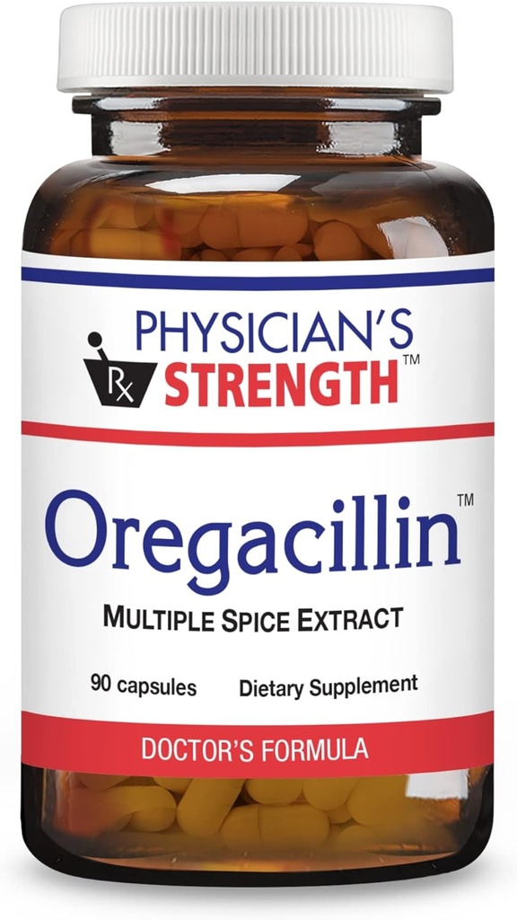 Arts Sterkte Oregacilline - 90 capsules - Multiple Spice Extract - Respiratory Health Ondersteuning - 90 porties
