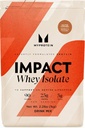Myprotéine Impact Whey Protein Isolate, 2,2 Lbs (40 portions) Caramel salé, 21g Protéines et 6g BCAA par portion, sans gluten Shake pour la force musculaire et la récupération