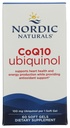 Nordic Naturals Nordic CoQ10 Ubichinol - 60 Mini Soft Gels - 100 mg Coenzyme Q10 (CoQ10) Ubichinol - Heart & Brain Health, Cellular Energy Production, Antioxidant Support - Non-GMO - 60 Servings