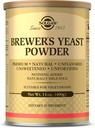 Solgar Brewer's Gistpoeder, 14 oz - Rijke bron van aminozuren, B-complexe vitaminen, mineralen, & eiwit - Natuurlijke, ongearomatiseerde, ongezoet - Zuivelvrij, vegetarisch - 13 porties (Verpakking kan variëren)