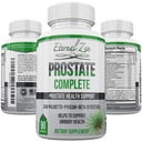 Prostate Complete Herbal Health Ondersteuning supplementen voor mannen, Saw Palmetto Stinging Nettle Pygeum Beta-sitosterol Reishi Shiitake, 90 Count Capsule
