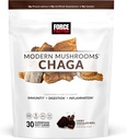 FORCE FACTOR Moderne Paddenstoelen Zachte Kauwen, Chaga Paddenstoelen Supplement ter ondersteuning van Immuniteit, Digestie, & Gut Health, Antioxidanten Supplement, Heerlijke Chewy Chocolade Roll smaak, 30 Zachte Kauwen
